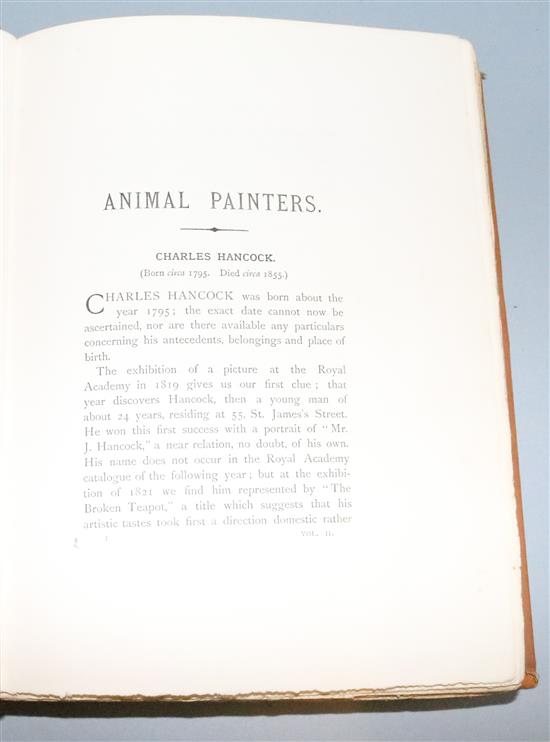 2 x Volumes Animal Painters by Gilbey(-)